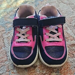 OshKosh B'gosh Kids Sneakers Pink and Navy Size 12